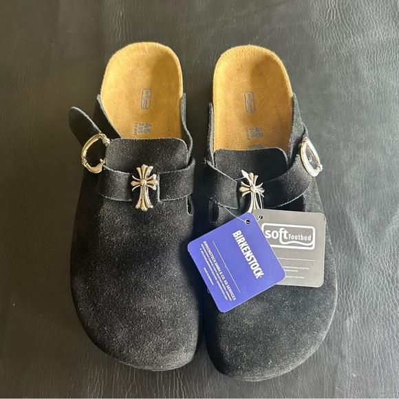 Birkenstock Other - Chrome Heart Birkenstock Black Clogs Size 46 EU ~12.5 Men’s New No Box